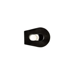 Зажим для шнура 4 мм KL цвет Чёрный + Белый (поштучно)  в Йошкар-Оле