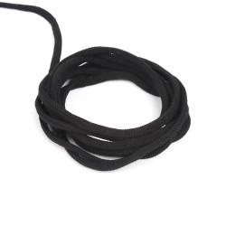 Шнур для одежды 4,5 мм, цвет Чёрный (на отрез)  в Йошкар-Оле