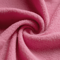 Флис Односторонний 130 гр/м2, цвет Розовый (на отрез)  в Йошкар-Оле