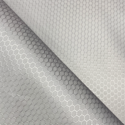 Ткань Оксфорд 300D PU Рип-Стоп СОТЫ, цвет Светло-Серый (на отрез)  в Йошкар-Оле