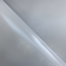 Ткань ПВХ 450 гр/м2, Серый (Ширина 160см), на отрез  в Йошкар-Оле