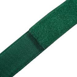 Контактная лента 40мм (38мм) цвет Зелёный (велькро-липучка, на отрез)  в Йошкар-Оле