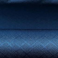 Ткань Блэкаут для штор светозатемняющая 100% &quot;Орнамент Синий&quot; (на отрез)  в Йошкар-Оле